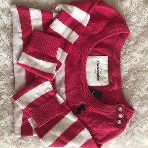 abercrombie 3/4 sleeve spring sweater